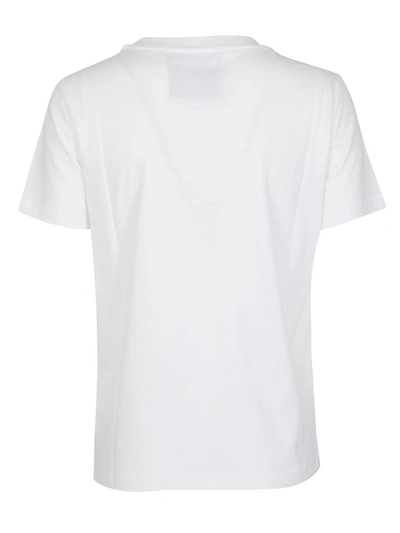 Shop Moschino Printed T-shirt In White
