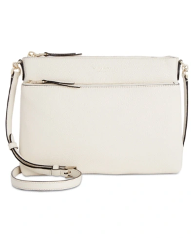 Shop Kate Spade New York Polly Crossbody In Parchment/gold