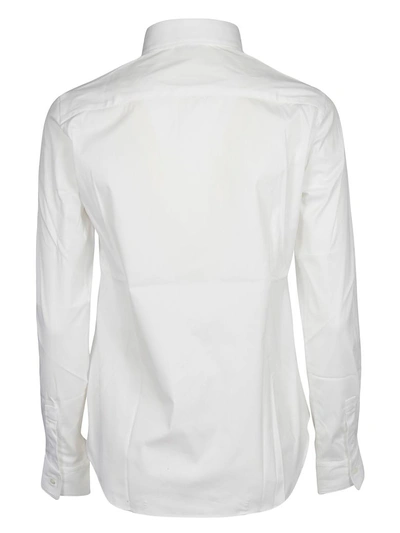 Shop Aspesi Slim-fit Shirt In White