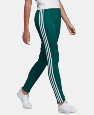 green adidas pants womens