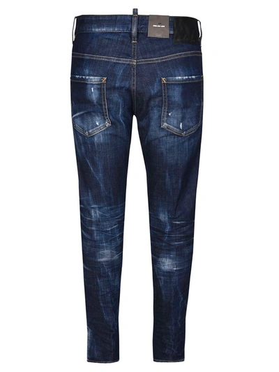 Shop Dsquared2 Cool Guy Jeans In Blu Lavato