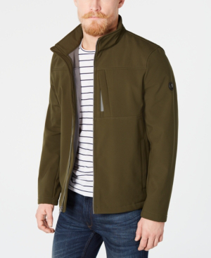 calvin klein men's flight bomber jacket