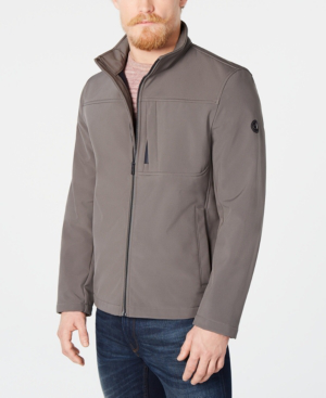 calvin klein men's soft shell jacket