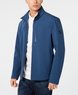 calvin klein men's soft shell jacket