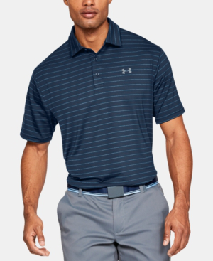 under armour fitted polo