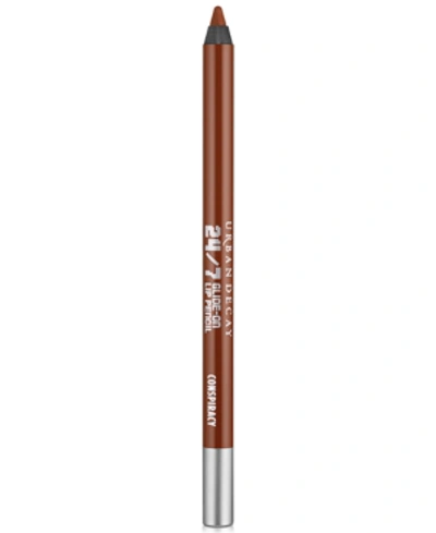 Shop Urban Decay Vice 24/7 Glide-on Lip Pencil In Conspiracy