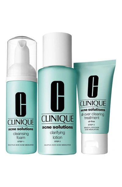 Shop Clinique Acne Solutions Clear Skin System Starter Kit