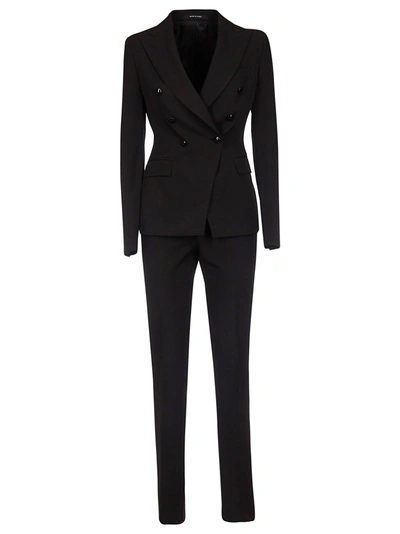 Shop Tagliatore T-alicya Suit In Black