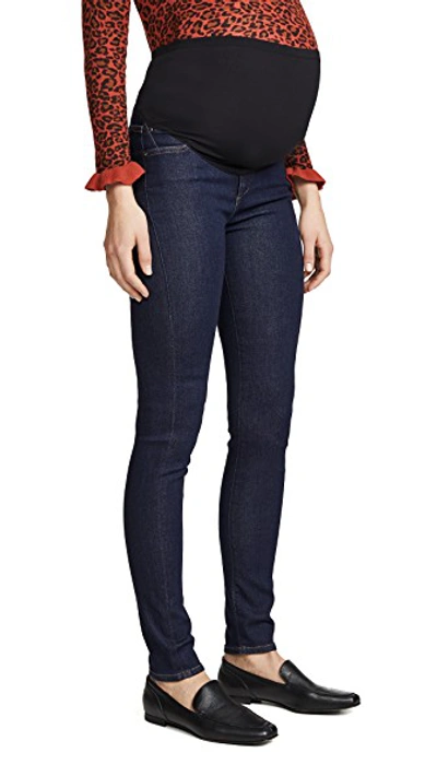 Shop Citizens Of Humanity Maternity Rocket Over The Belly Jeans In Ozone Rinse