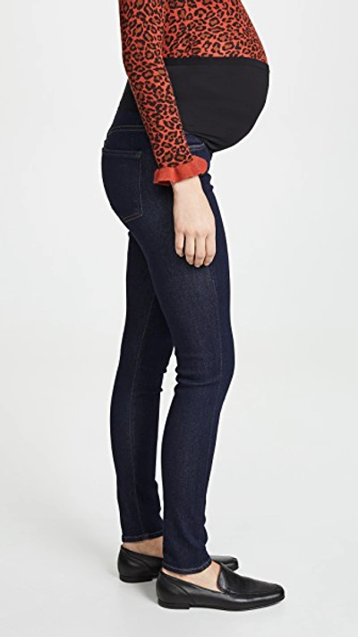 Shop Citizens Of Humanity Maternity Rocket Over The Belly Jeans In Ozone Rinse