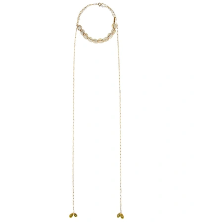 Shop Isabel Marant Shell Choker In Neutrals