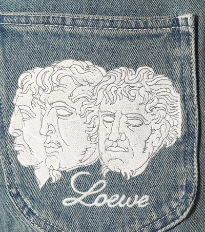 Shop Loewe Mid-rise Boyfriend Jeans In Blue