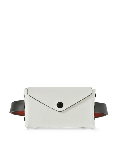 Shop Rag & Bone Medium/large Color Block Leather Atlas Belt Bag In White