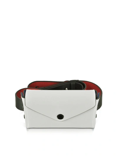 Shop Rag & Bone Medium/large Color Block Leather Atlas Belt Bag In White