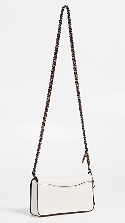 Shop Coach Tea Rose Stones Dinky Bag In Chalk Multi