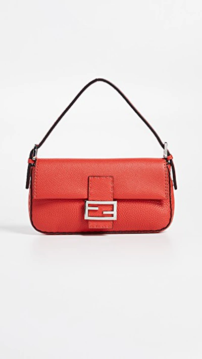 Fendi Baguette Bag In Red ModeSens