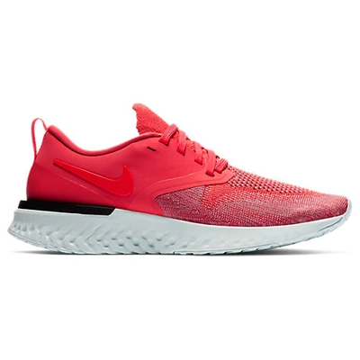 Shop Nike Women's Odyssey React Flyknit 2 Running Shoes, Red