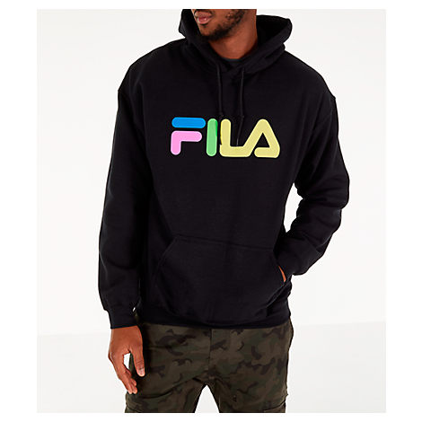 Fila Men's Technicolor Hoodie, Black - Size Xlrg | ModeSens