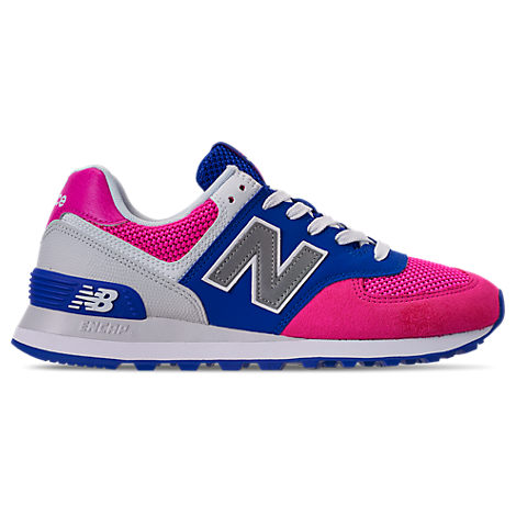 new balance 574 blue and pink