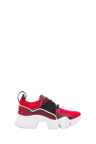 Shop Givenchy Jaw Low-top Sneakers In Rosso
