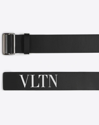 Shop Valentino Garavani Uomo Vltn Belt In Black