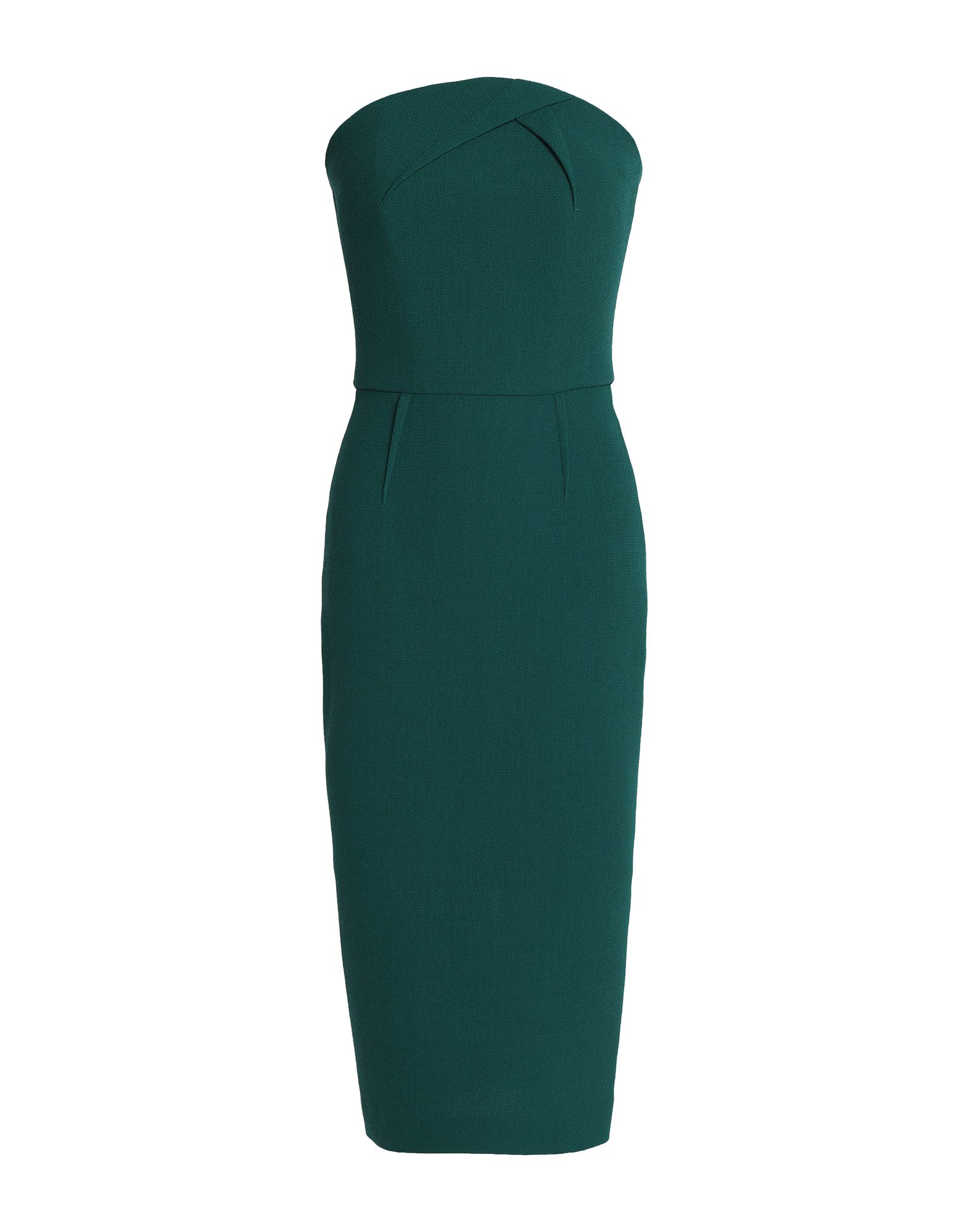 dark green pencil dress