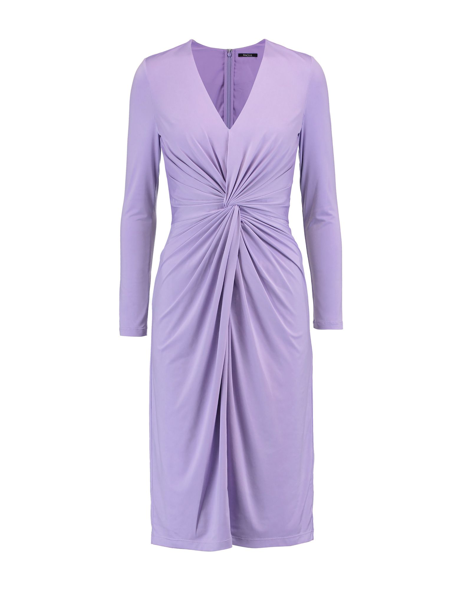 light purple wrap dress