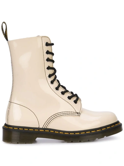 Shop Marc Jacobs Dr Martens X  Stiefel - Weiss In White