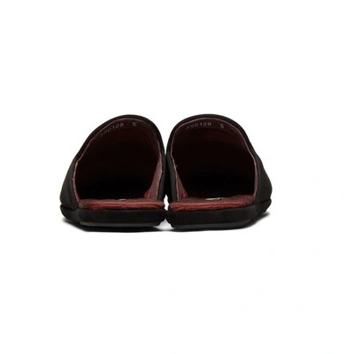 Shop Dolce & Gabbana Dolce And Gabbana Black Suede Crown Dg King Loafers