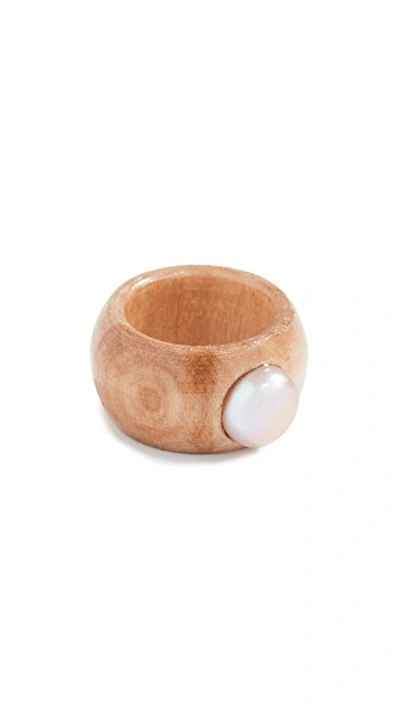 Shop Sophie Monet The Pine Pearl Ring