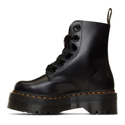 Shop Dr. Martens' Black Molly Boots