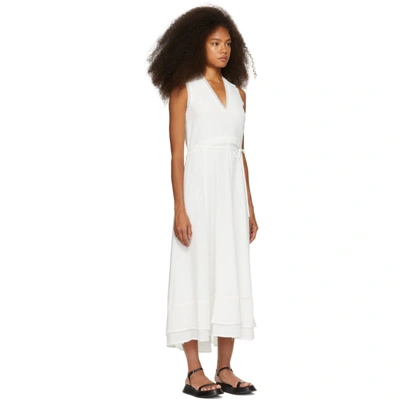 Shop 3.1 Phillip Lim White Bubble Georgette Dress In An110 Antw