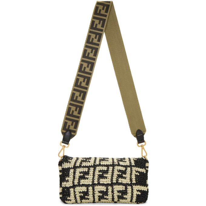 fendi raffia tote