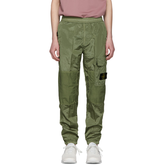 Stone Island Green Ripstop Cargo Pants | ModeSens