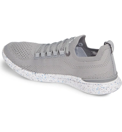 Shop Apl Athletic Propulsion Labs Techloom Breeze Knit Running Shoe In Cement/ Multi Speckle