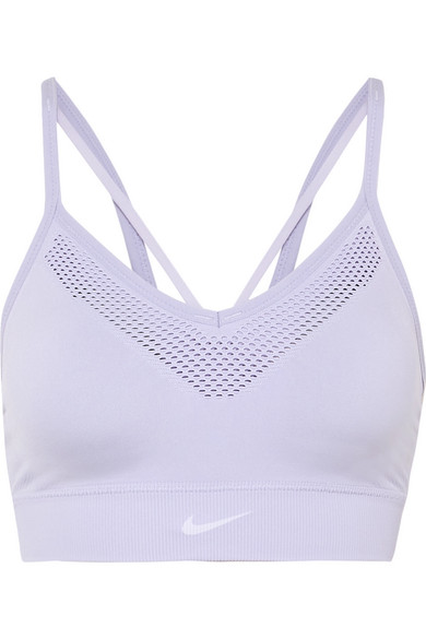 nike sports bra purple