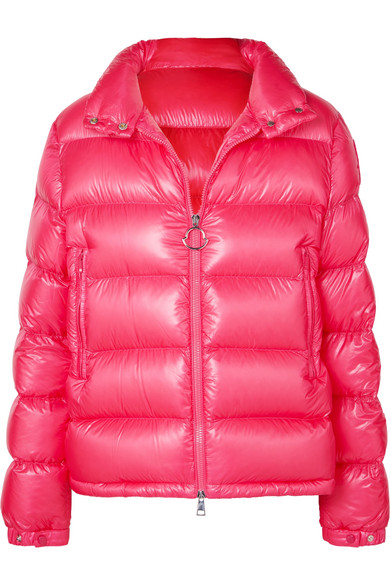 pink moncler vest