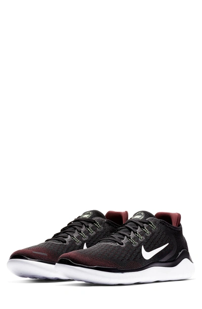 Nike Men's Free Run 2018 Running Sneakers From Finish Line In Night  Maroon/black-lime B | ModeSens