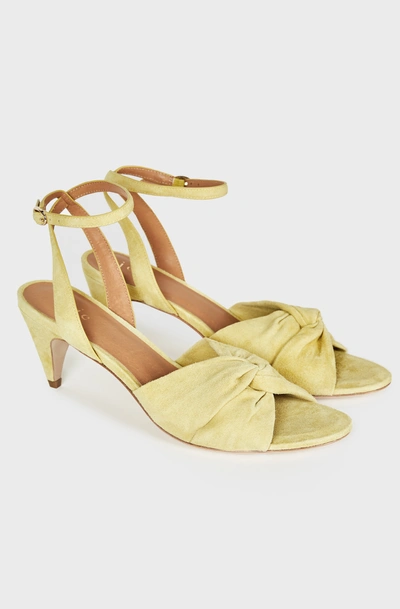 Shop Joie Mallison Sandal In Citron Fw