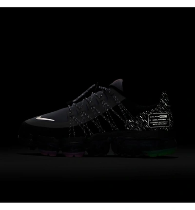 Shop Nike Air Vapormax Utility Water Repellent Sneaker In White/ Black/ Lime/ Pink