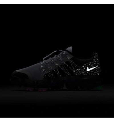 Shop Nike Air Vapormax Utility Water Repellent Sneaker In White/ Black/ Lime/ Pink
