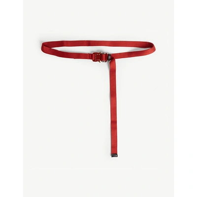 Shop Alyx Rollercoaster Small Belt In Red