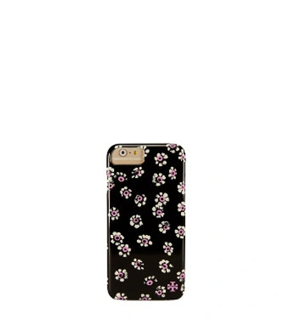 Tory Burch Printed Hardshell Case For Iphone 7 In Black Stamped Floral |  ModeSens