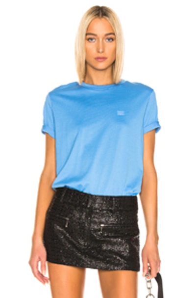 Shop Acne Studios Ellison T Shirt In Blue