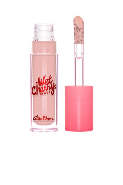 Shop Lime Crime Wet Cherry Lip Gloss In White Cherry