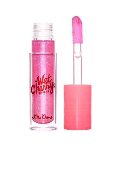 Shop Lime Crime Wet Cherry Lip Gloss In Juicy Cherry