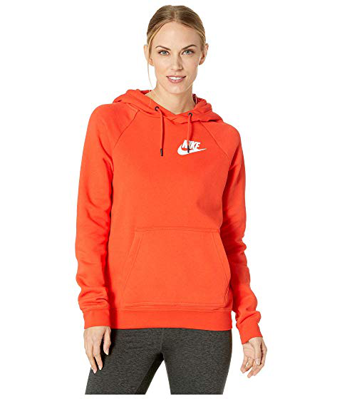 nike rally hoodie red