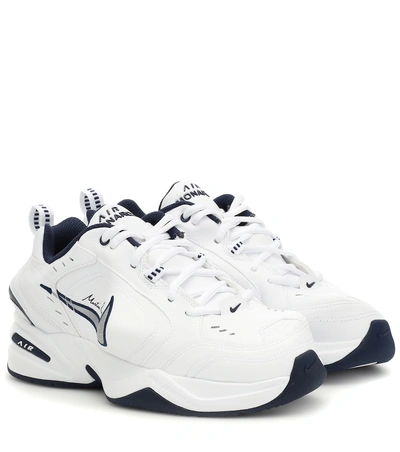Shop Nike X Martine Rose Air Monarch Sneakers In White