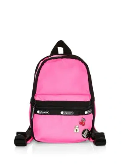 Shop Lesportsac X Baron Von Fancy Mini Backpack In Magenta