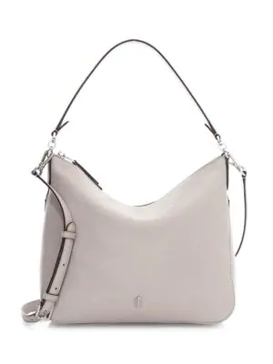 medium polly leather shoulder bag